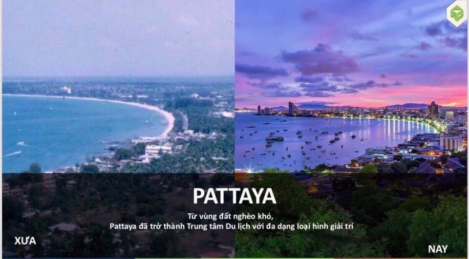 Pattaya Thái Lan từ vùng đất nghèo khó trở thành trung tâm du lịch thế giới